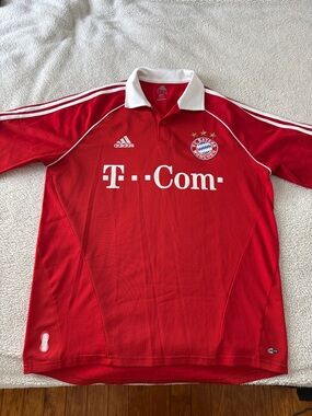 Bayern Munich vintage 2006-07 Adidas Home Bundesliga Jersey